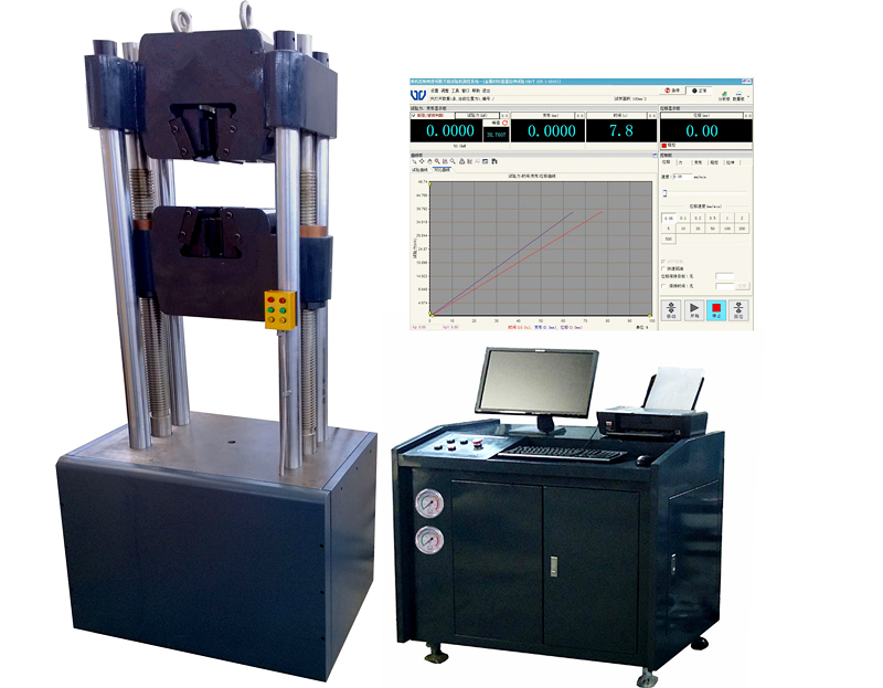 伺服控制液壓萬能試驗機WY-1000GS